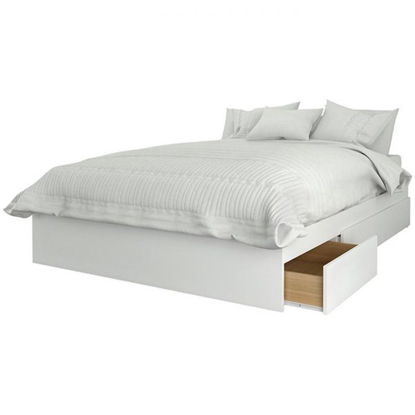 Sienna 3 Piece Full Size Bedroom Set Ebony and White - Image 2